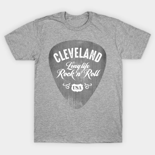 Cleveland Long Life Rock And Roll USA T-Shirt by Designkix